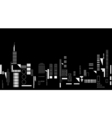 city night vector image