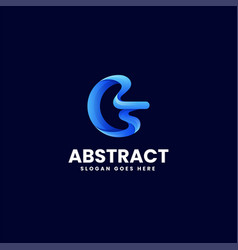 Ra logo monogram with slash style design template Vector Image
