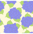 Hydrangea Flowers Background Royalty Free Vector Image