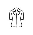 blouse icon shirt vector image vector image