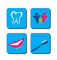 dental care logo vector image