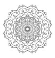 coloring book page vintage decorative elements vector image vector image