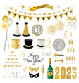 2023 new years eve clipart vector image