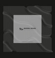 abstract white mesh lines pattern design vector image vector image