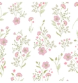 small flower pattern vintage floral seamless vector image