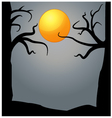 halloween background vector image vector image