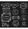 wedding invitationsave datei love yougetting vector image