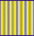 folklore geometric seamless pattern pixel art vector image vector image