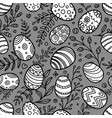 happy easter seamless pattern easter background vector image