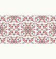 seamless pattern based on ornament paisley bandana vector image vector image