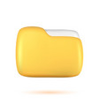 3d icons in a minimalistic style vector image vector image
