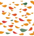 falling leaves vector image vector image