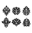 collection of six different arabesque designs vector image