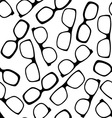eyeglasses seamless pattern vector image vector image