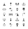 light flat icons vector image vector image
