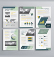 business brochure template vector image vector image