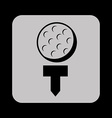 golf design vector image vector image