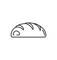 bread line art icon design template vector image vector image