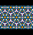 islamic mosaic pattern graphic print arabic art vector image vector image