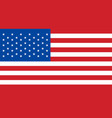 usa flag america sign icon vector image