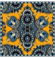 traditional ornamental floral paisley bandanna vector image