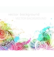 abstract pattern of a tattoo henna vector image