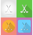 sport flat icons 02 vector image vector image