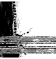 ink blots tire track vector image