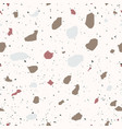 terrazzo seamless pattern vector image