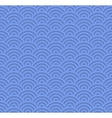 wave seamless blue pattern vector image vector image