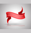 ribbon banner vector image vector image