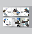 layout square covers design templates vector image