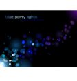 party lights vector image vector image