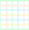 pastel color tartan plaid style colorful seamless vector image