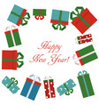 poster holiday design template christmas vector image vector image