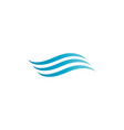 water wave icon design vector image