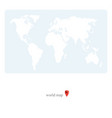world map template vector image