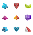 logo design elements set 19 vector image
