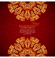 elegant mandala indian invitation template vector image