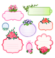 labels set vector image vector image