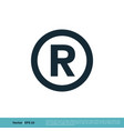 register icon logo template design eps 10 vector image