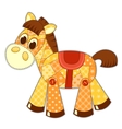 application horse isolated vector image vector image