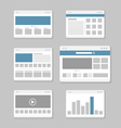 browsers vector image