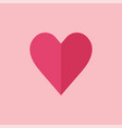heart icon perfect love symbol valentines day vector image vector image