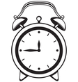 alarm clock vector image vector image