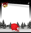 christmas and new year web page and greeting vector image vector image
