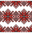 seamless pattern with ornamental composition vector image