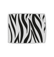 african art zebra vector image vector image