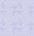 floral pattern flower seamless repeat vector image