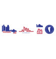vermont real estate agency us realty emblem icon vector image vector image